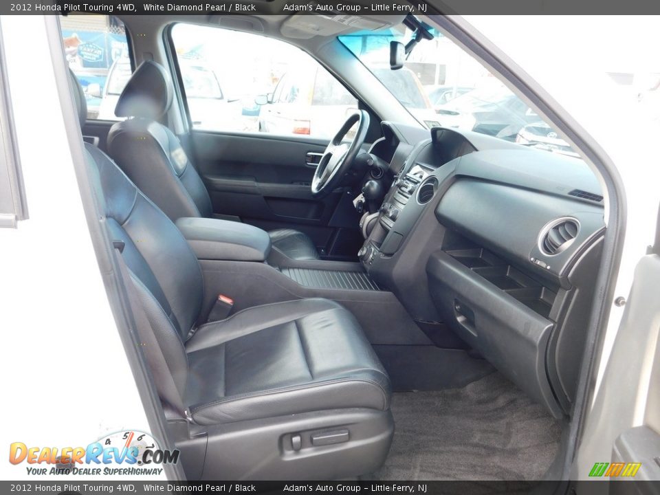 2012 Honda Pilot Touring 4WD White Diamond Pearl / Black Photo #16