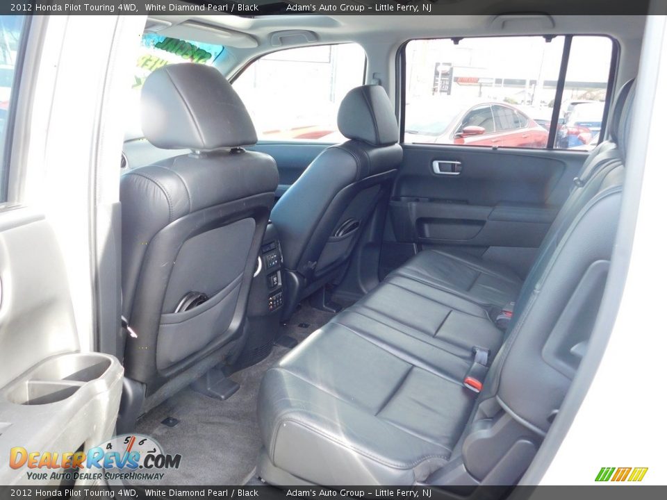 2012 Honda Pilot Touring 4WD White Diamond Pearl / Black Photo #18