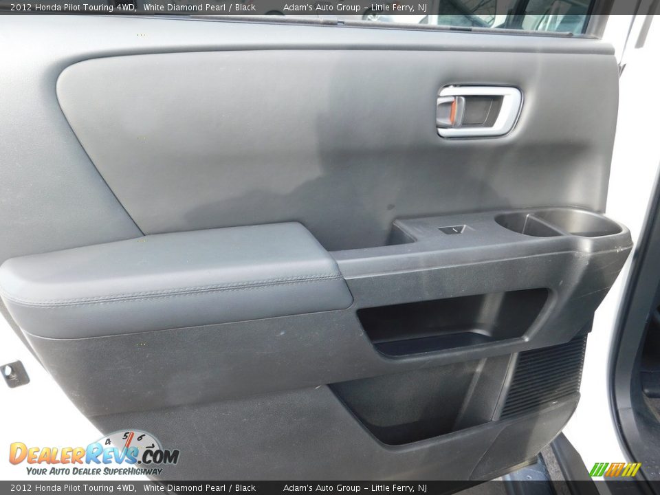 2012 Honda Pilot Touring 4WD White Diamond Pearl / Black Photo #19