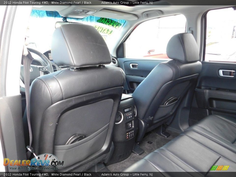 2012 Honda Pilot Touring 4WD White Diamond Pearl / Black Photo #22