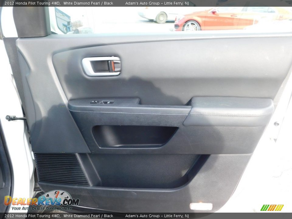 2012 Honda Pilot Touring 4WD White Diamond Pearl / Black Photo #25