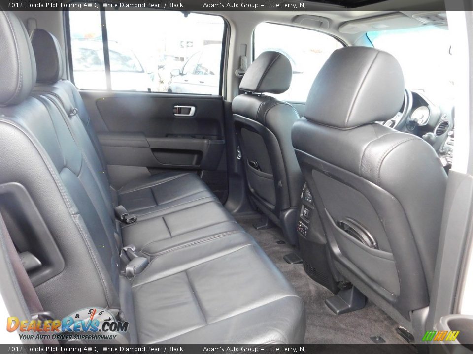 2012 Honda Pilot Touring 4WD White Diamond Pearl / Black Photo #29