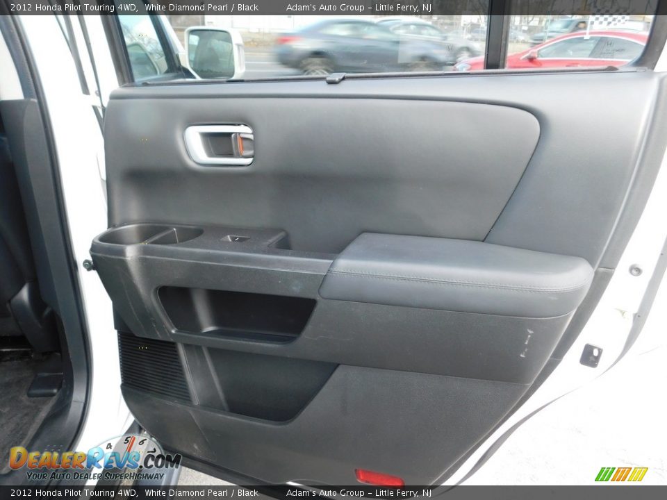 2012 Honda Pilot Touring 4WD White Diamond Pearl / Black Photo #30