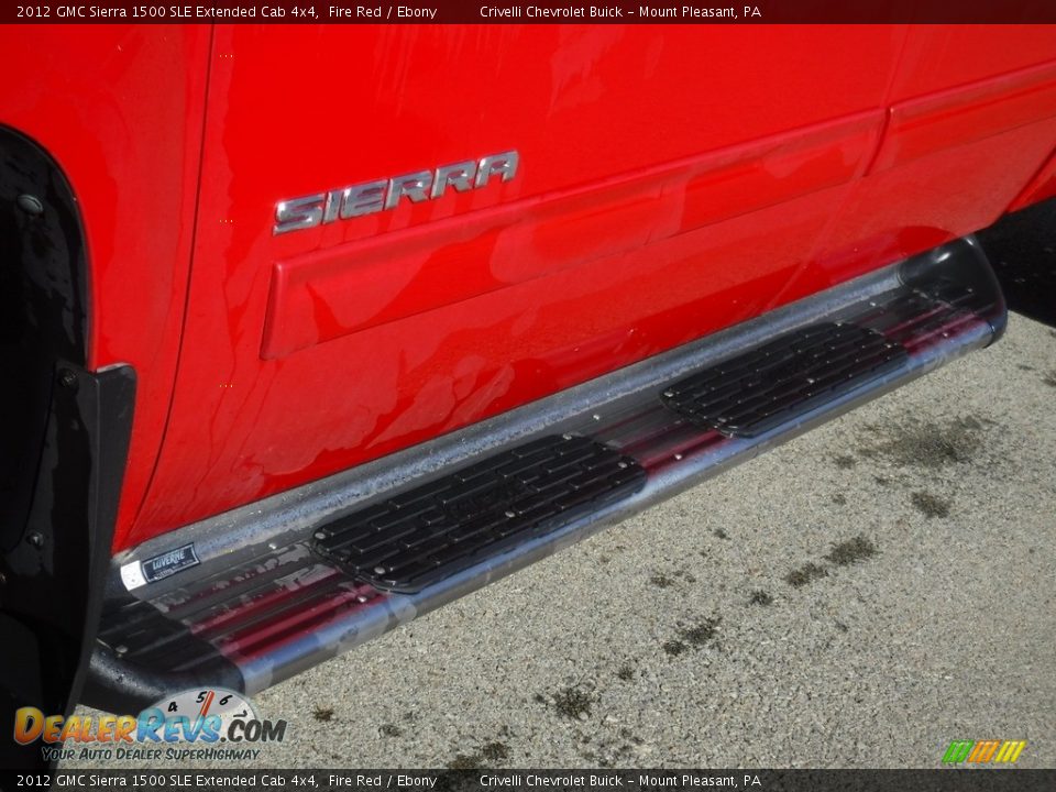 2012 GMC Sierra 1500 SLE Extended Cab 4x4 Fire Red / Ebony Photo #4