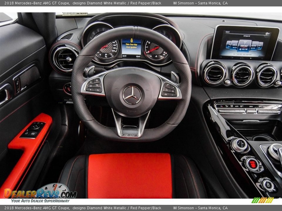 2018 Mercedes-Benz AMG GT Coupe Steering Wheel Photo #4