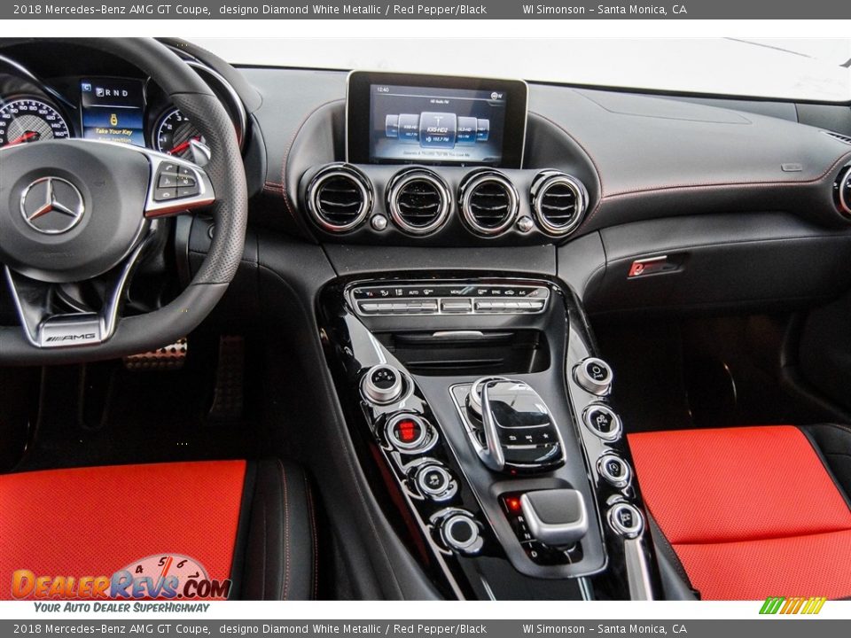 Controls of 2018 Mercedes-Benz AMG GT Coupe Photo #5