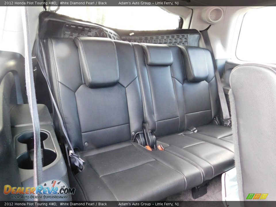 2012 Honda Pilot Touring 4WD White Diamond Pearl / Black Photo #33
