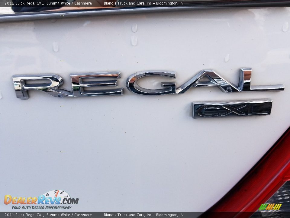 2011 Buick Regal CXL Summit White / Cashmere Photo #5