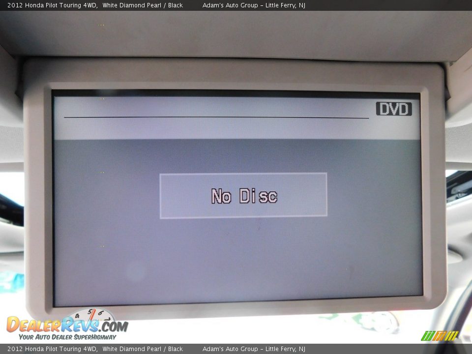 2012 Honda Pilot Touring 4WD White Diamond Pearl / Black Photo #35