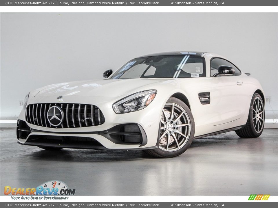 Front 3/4 View of 2018 Mercedes-Benz AMG GT Coupe Photo #22