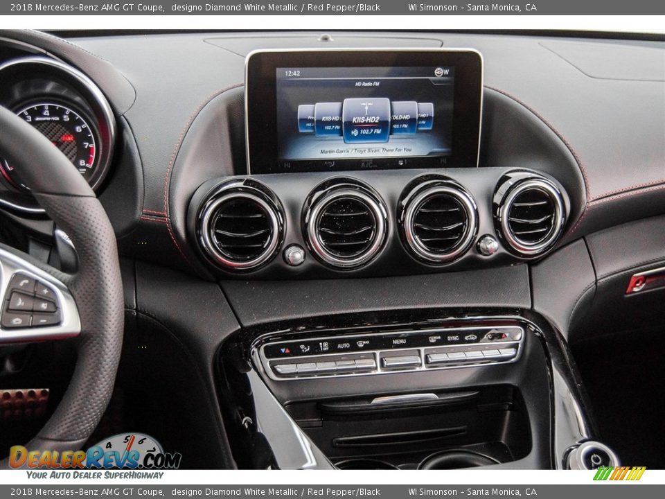 Controls of 2018 Mercedes-Benz AMG GT Coupe Photo #28