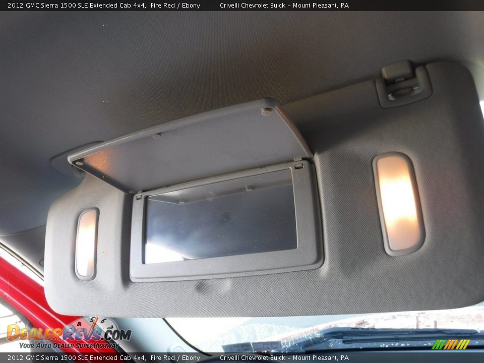 2012 GMC Sierra 1500 SLE Extended Cab 4x4 Fire Red / Ebony Photo #29