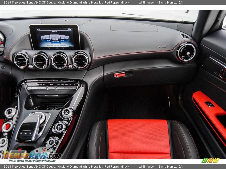 Dashboard of 2018 Mercedes-Benz AMG GT Coupe Photo #30