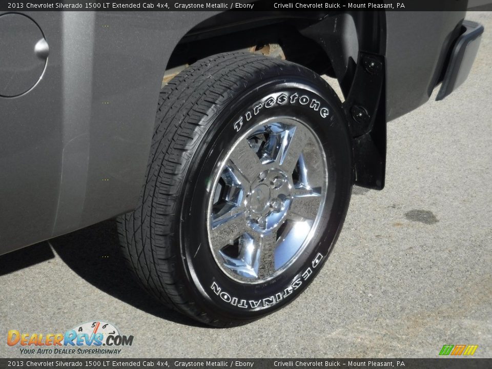 2013 Chevrolet Silverado 1500 LT Extended Cab 4x4 Graystone Metallic / Ebony Photo #4