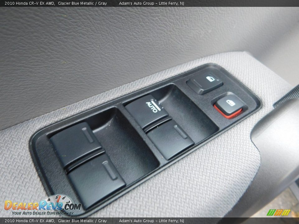 2010 Honda CR-V EX AWD Glacier Blue Metallic / Gray Photo #12