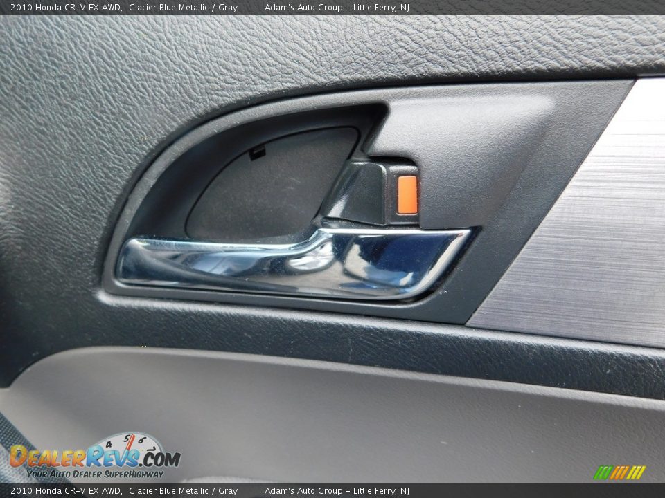 2010 Honda CR-V EX AWD Glacier Blue Metallic / Gray Photo #27