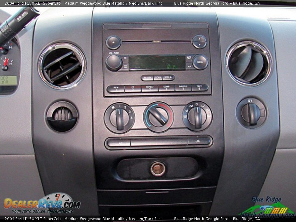 2004 Ford F150 XLT SuperCab Medium Wedgewood Blue Metallic / Medium/Dark Flint Photo #20