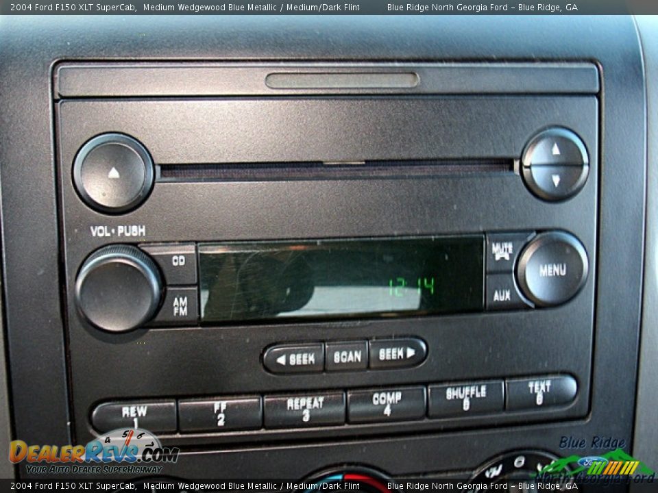 2004 Ford F150 XLT SuperCab Medium Wedgewood Blue Metallic / Medium/Dark Flint Photo #21