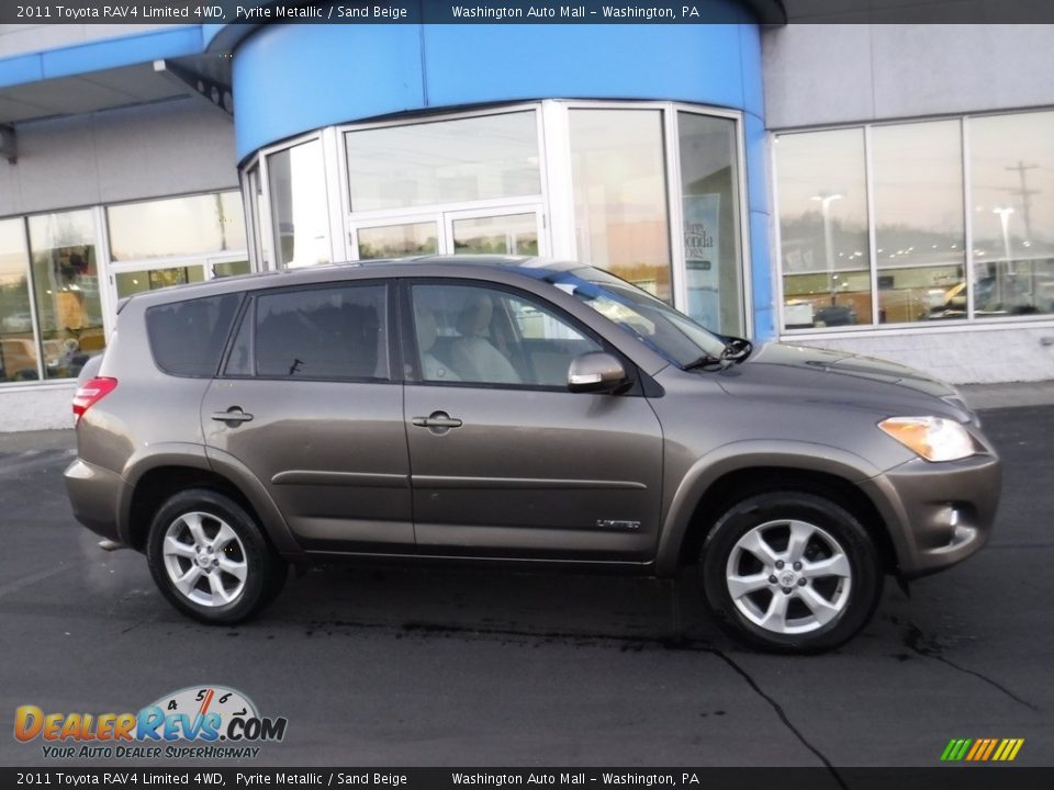 2011 Toyota RAV4 Limited 4WD Pyrite Metallic / Sand Beige Photo #2