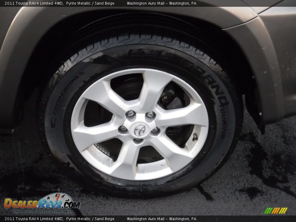 2011 Toyota RAV4 Limited 4WD Pyrite Metallic / Sand Beige Photo #3
