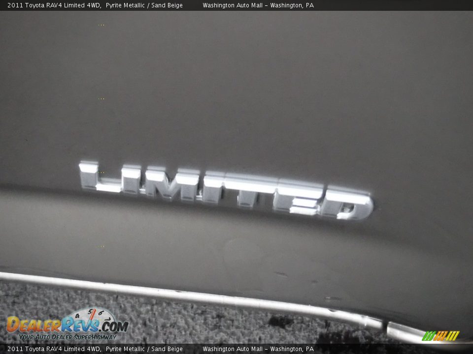 2011 Toyota RAV4 Limited 4WD Pyrite Metallic / Sand Beige Photo #4