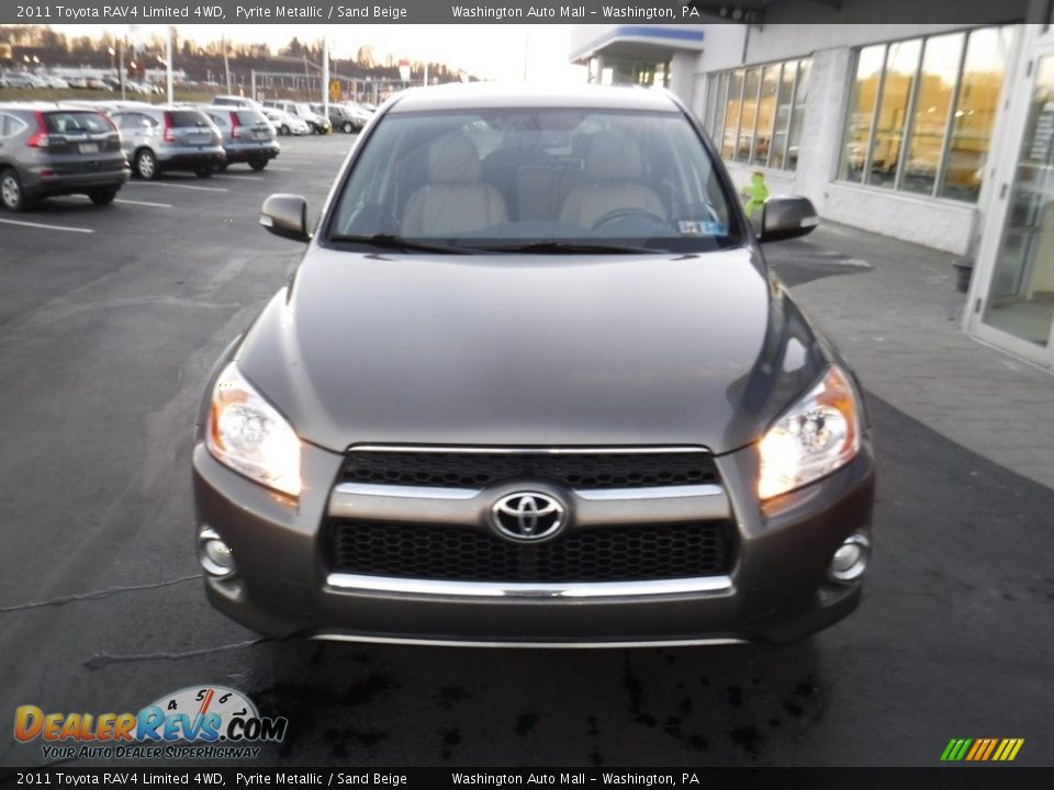2011 Toyota RAV4 Limited 4WD Pyrite Metallic / Sand Beige Photo #6