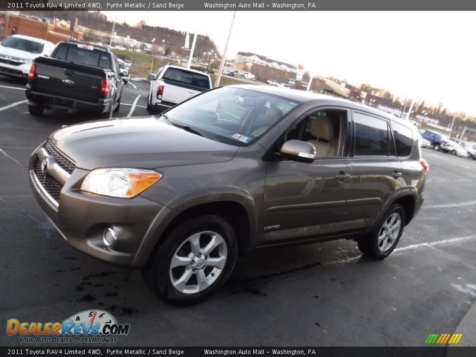 2011 Toyota RAV4 Limited 4WD Pyrite Metallic / Sand Beige Photo #7