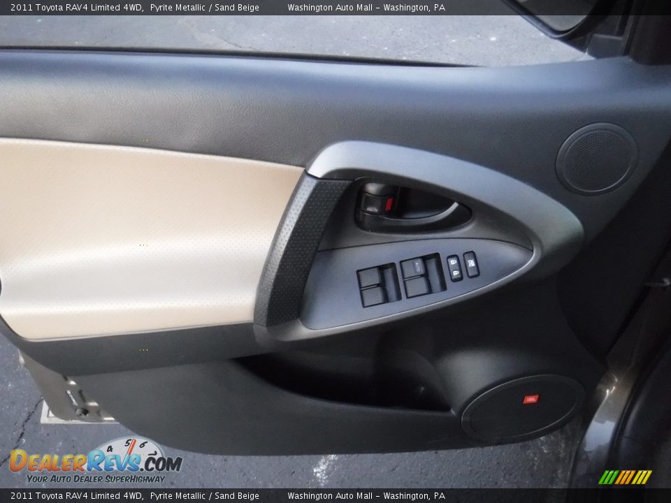 2011 Toyota RAV4 Limited 4WD Pyrite Metallic / Sand Beige Photo #14