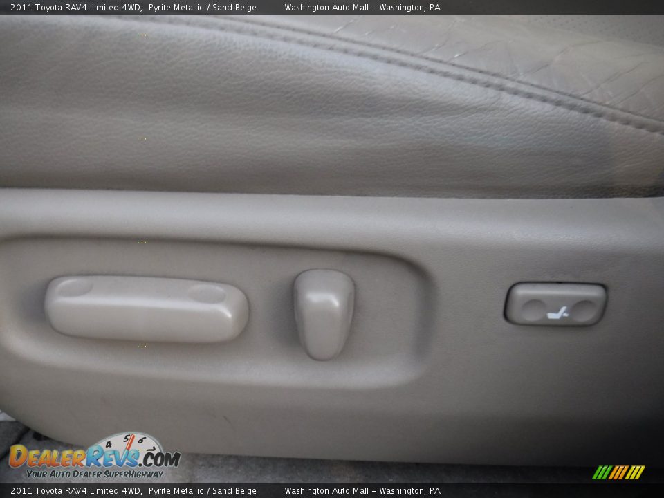2011 Toyota RAV4 Limited 4WD Pyrite Metallic / Sand Beige Photo #17
