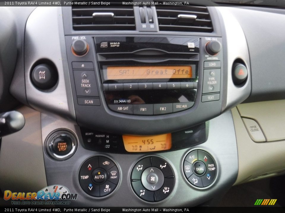 2011 Toyota RAV4 Limited 4WD Pyrite Metallic / Sand Beige Photo #19