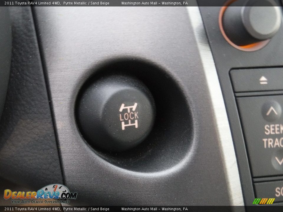 2011 Toyota RAV4 Limited 4WD Pyrite Metallic / Sand Beige Photo #21