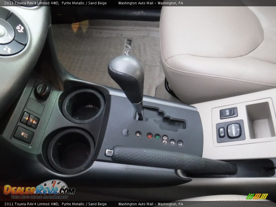 2011 Toyota RAV4 Limited 4WD Pyrite Metallic / Sand Beige Photo #23
