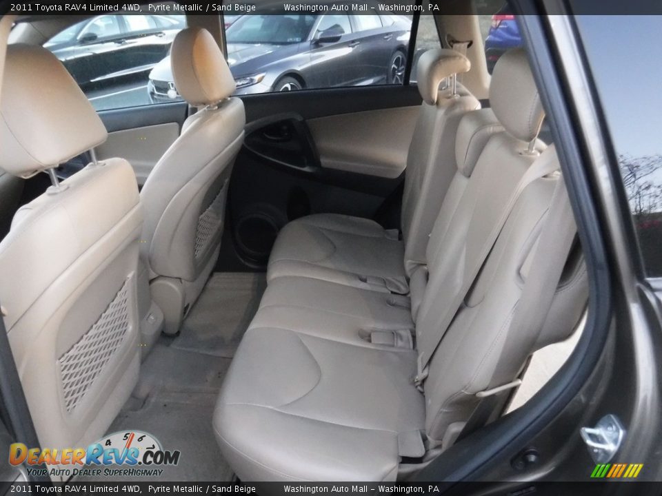 2011 Toyota RAV4 Limited 4WD Pyrite Metallic / Sand Beige Photo #28