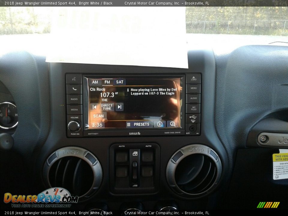 2018 Jeep Wrangler Unlimited Sport 4x4 Bright White / Black Photo #15
