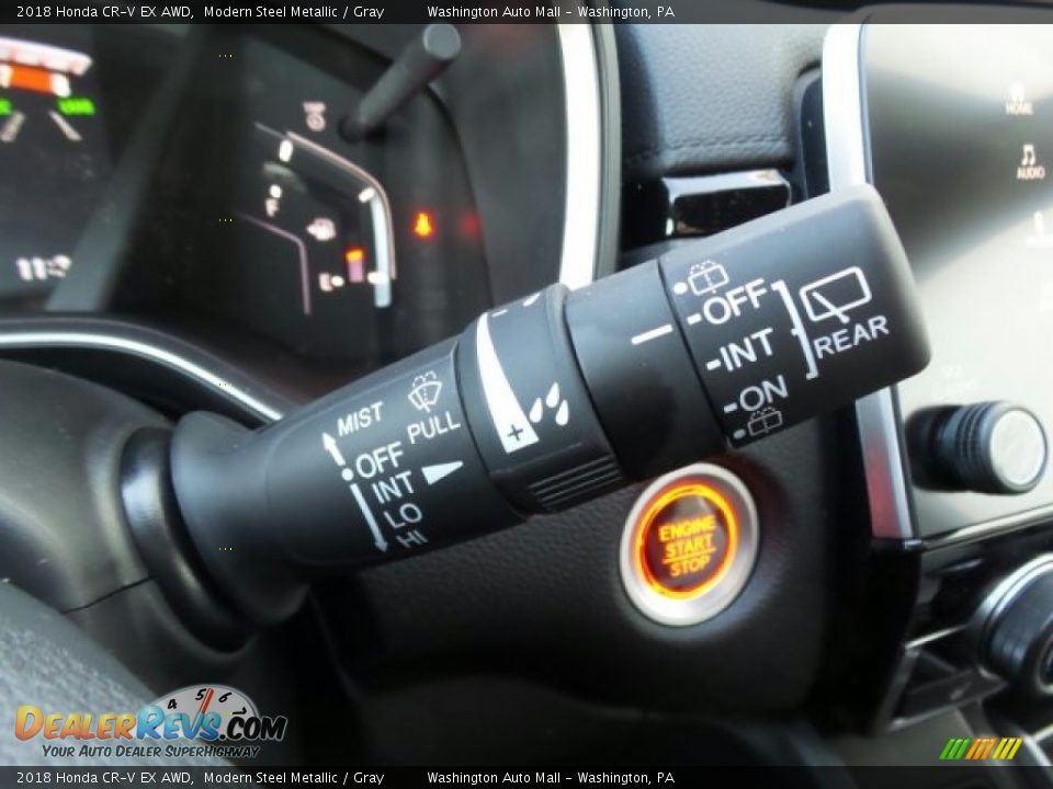 2018 Honda CR-V EX AWD Modern Steel Metallic / Gray Photo #20