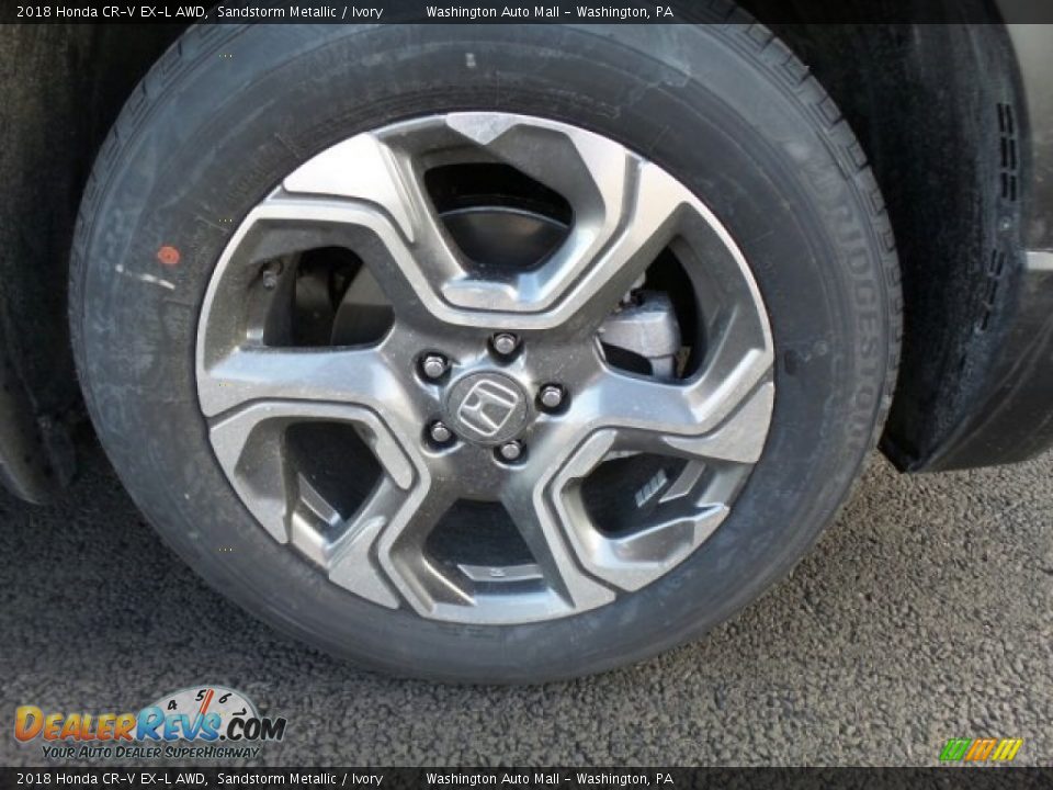 2018 Honda CR-V EX-L AWD Sandstorm Metallic / Ivory Photo #4