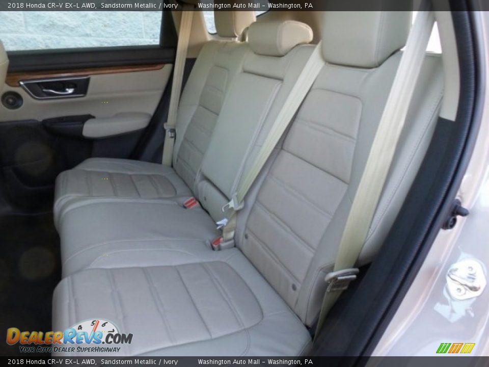 2018 Honda CR-V EX-L AWD Sandstorm Metallic / Ivory Photo #11
