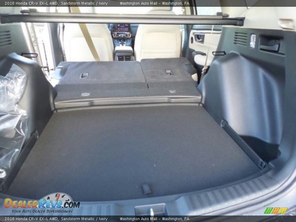 2018 Honda CR-V EX-L AWD Sandstorm Metallic / Ivory Photo #12