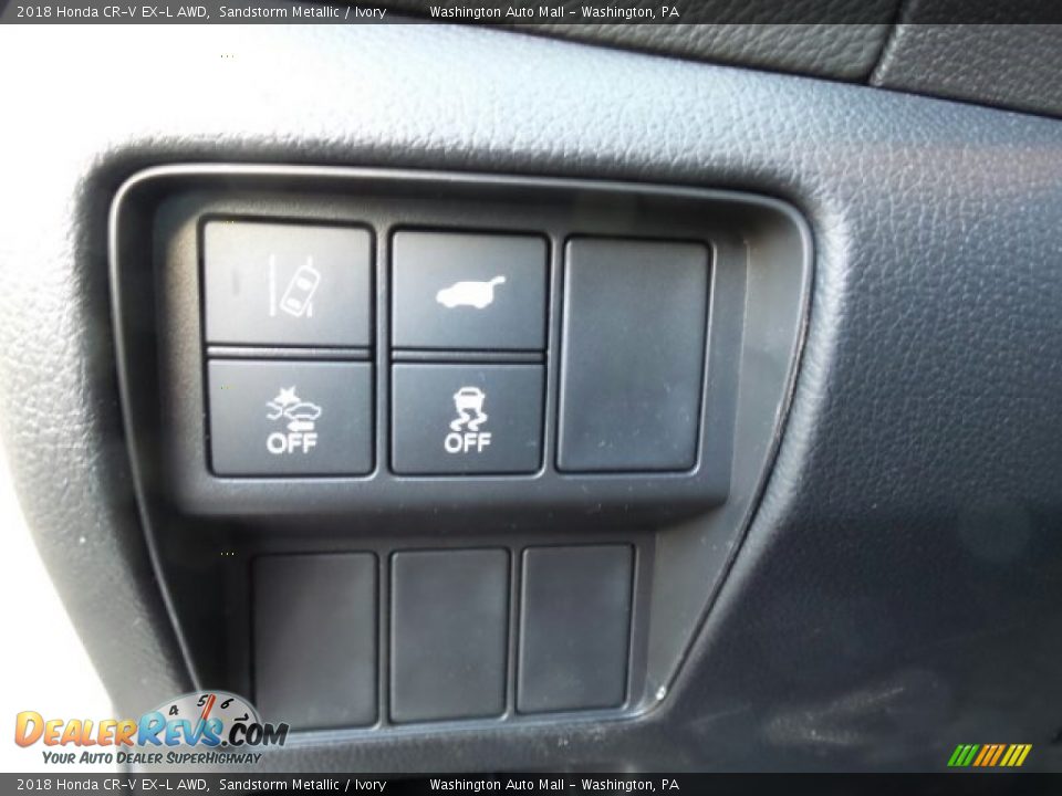 2018 Honda CR-V EX-L AWD Sandstorm Metallic / Ivory Photo #14