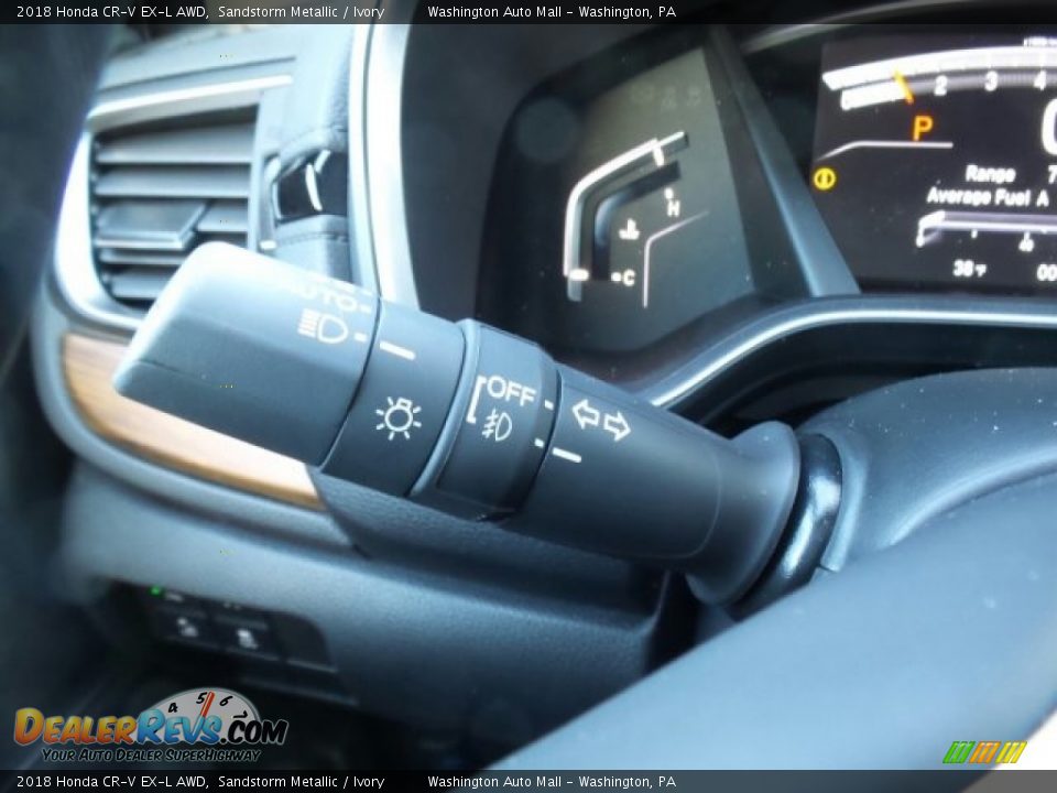 2018 Honda CR-V EX-L AWD Sandstorm Metallic / Ivory Photo #21