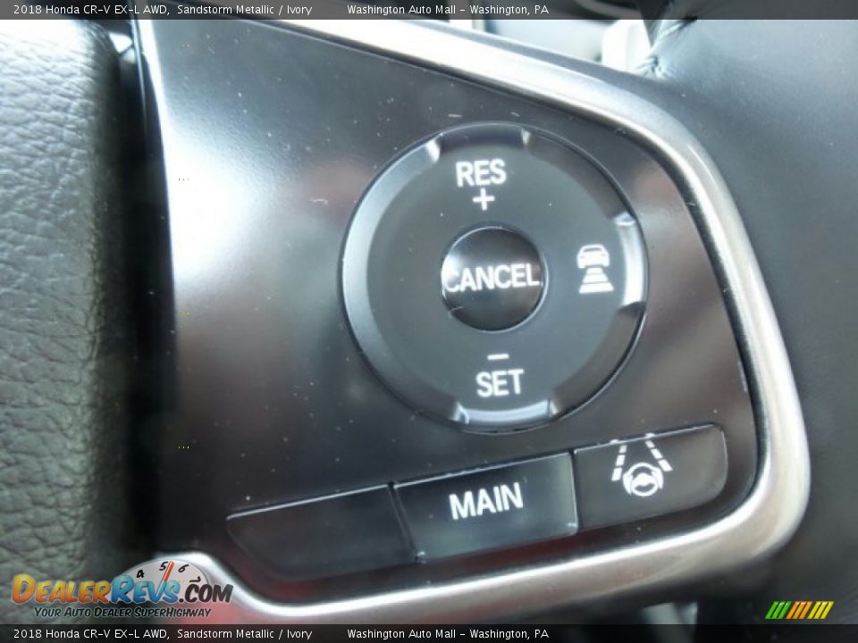 2018 Honda CR-V EX-L AWD Sandstorm Metallic / Ivory Photo #22