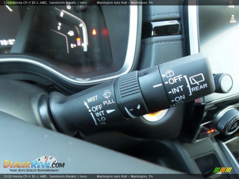 2018 Honda CR-V EX-L AWD Sandstorm Metallic / Ivory Photo #23