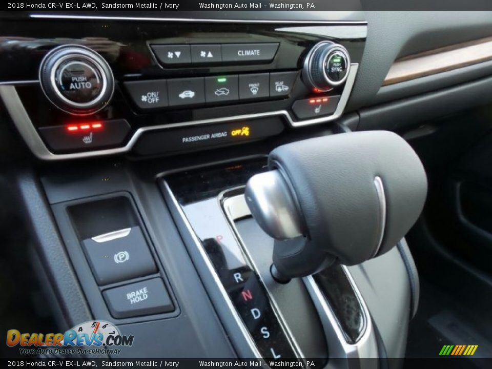 2018 Honda CR-V EX-L AWD Sandstorm Metallic / Ivory Photo #27