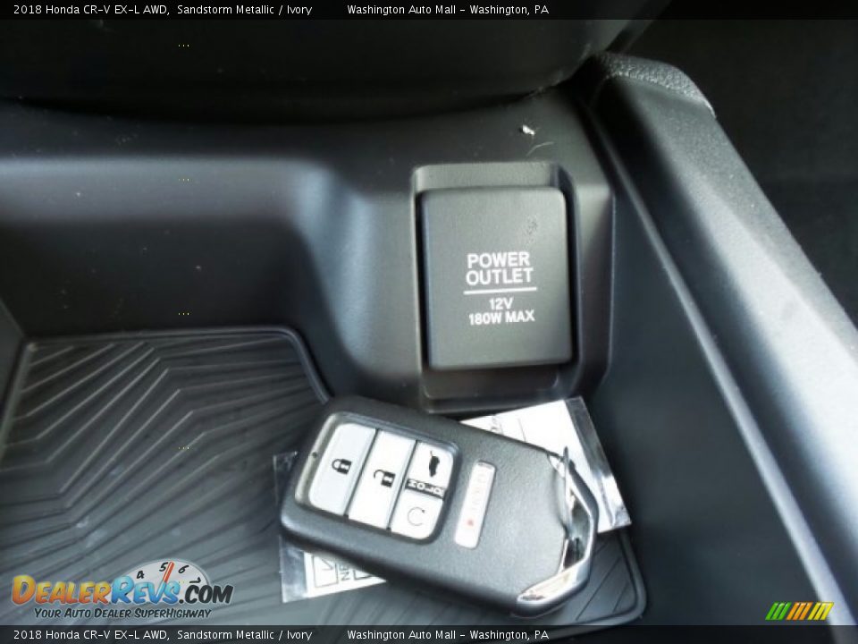 2018 Honda CR-V EX-L AWD Sandstorm Metallic / Ivory Photo #29