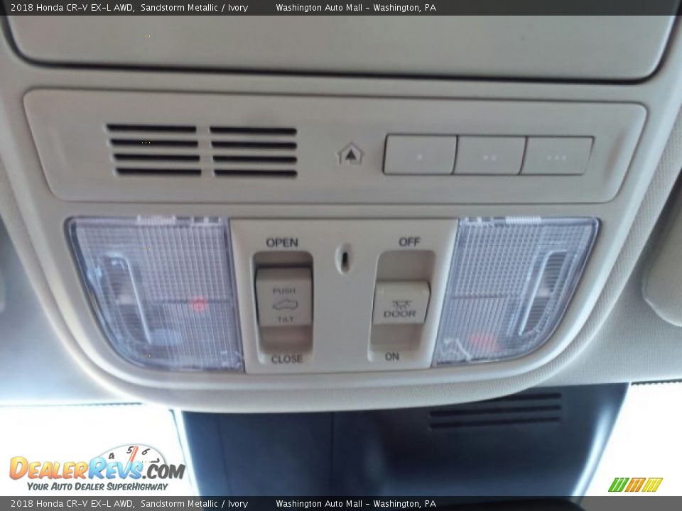2018 Honda CR-V EX-L AWD Sandstorm Metallic / Ivory Photo #30