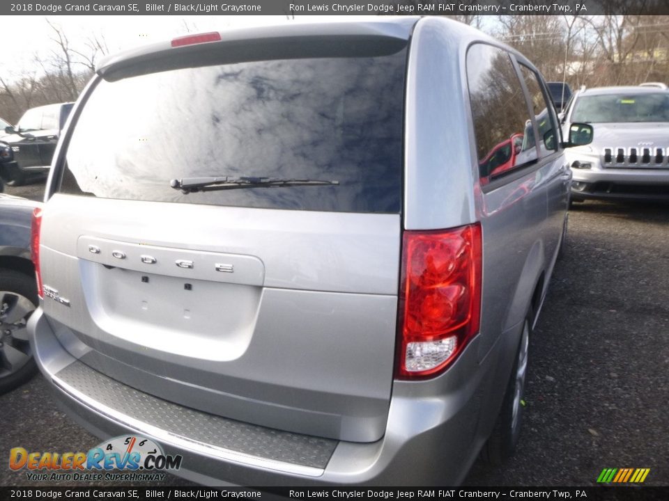 2018 Dodge Grand Caravan SE Billet / Black/Light Graystone Photo #5