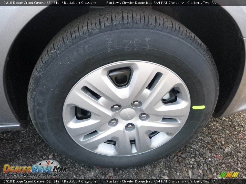 2018 Dodge Grand Caravan SE Billet / Black/Light Graystone Photo #7