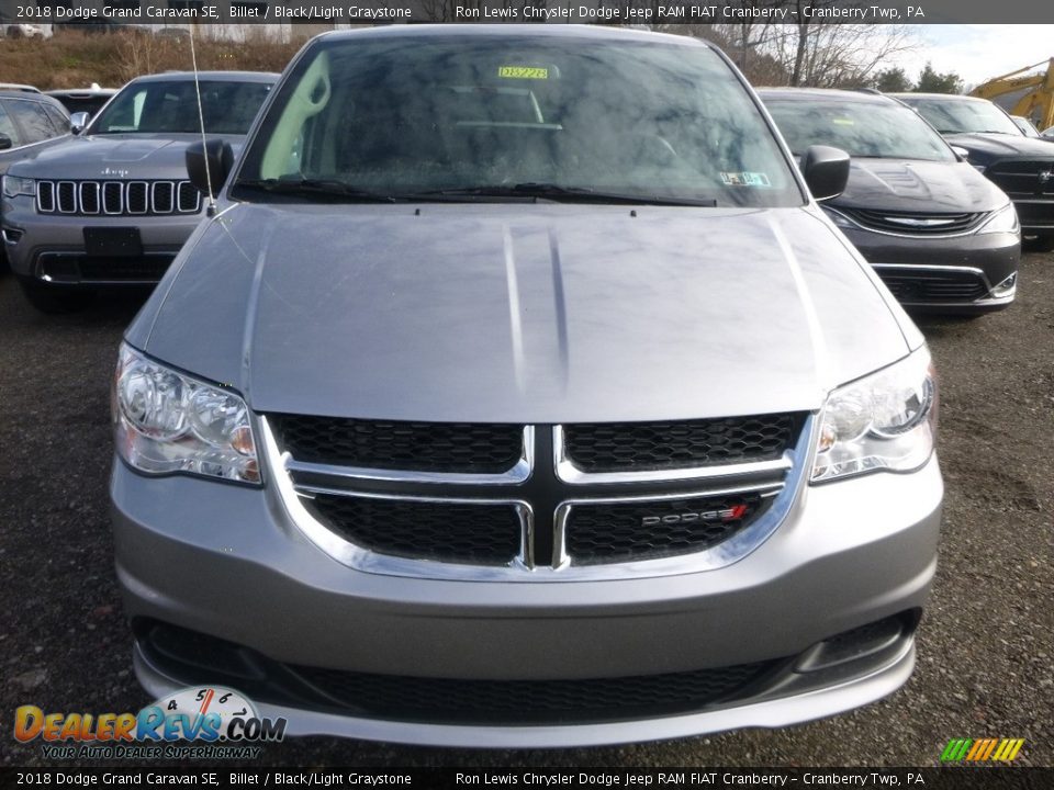 2018 Dodge Grand Caravan SE Billet / Black/Light Graystone Photo #8