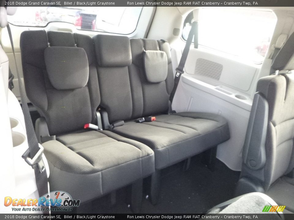2018 Dodge Grand Caravan SE Billet / Black/Light Graystone Photo #10