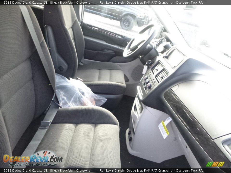 2018 Dodge Grand Caravan SE Billet / Black/Light Graystone Photo #11
